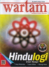 Image of wartam: jendela hindu dharma Edisi 98/Th.9/ Maret 2023: Nyuciang Jatining Api Nyepi